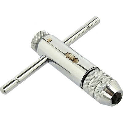 Vratidlo na závitniky s račňou, M3-M8, 85 mm, GEKO