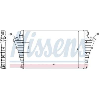 Chladič turba NISSENS 96684