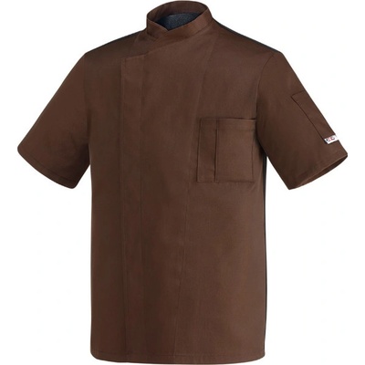Egochef Ottavio Cool Vent krátký rukáv hnědý M – Zboží Dáma
