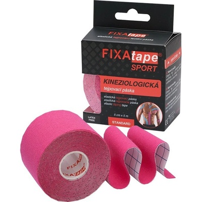 Fixatape Standard Sportovní tejpovací páska růžová 5 cm x 5 m