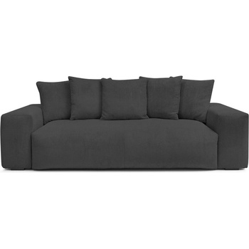 Bobochic Сив диван от рипсено кадифе 280 cm Voltaire - Bobochic Paris (WT-DONE-3----W_1 P1086)