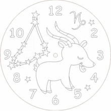 Radost v písku 2506 Maľovanie pieskom Kozorožec