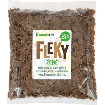 Country Life Těstoviny fleky žitné BIO 400 g