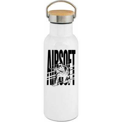 123TRIKO termoska Shadow airsoft, černý potisk 500 ml
