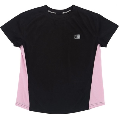 Karrimor Детска тениска Karrimor Short Sleeve Run T Shirt Junior Girls - Black