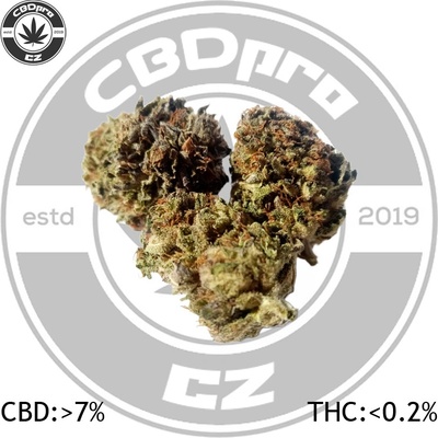 Peach Goliath Květ CBD 7% THC 0,2% 5 g – Zboží Dáma