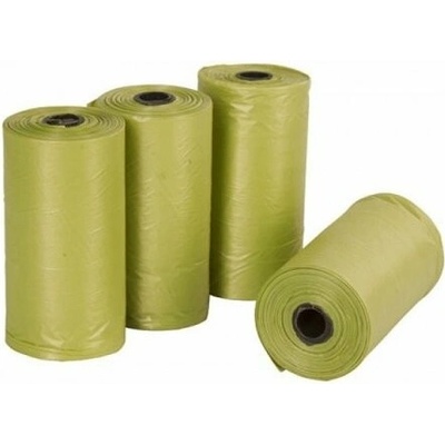 Kerbl sáčky na psí trus EKO plast 4 rolky 31x21 cm