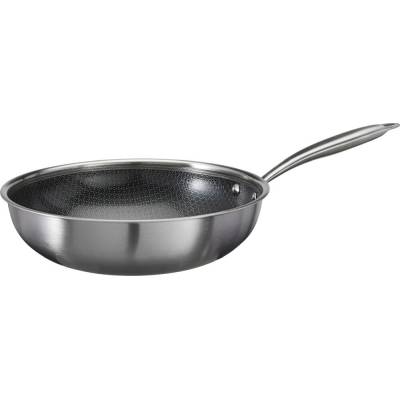 SIAKI HUISHOUD Pánev wok nerez 28cm KO-C85000480