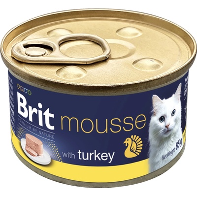 Brit Premium by Nature Cat Mousse Turkey 85 g