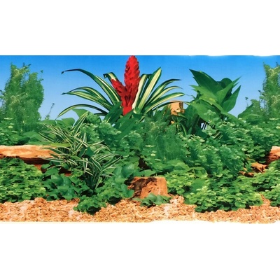 Aqua Nova tapeta Red gravel and rocks 60 x 60 cm