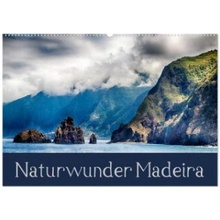 Naturwunder Madeira Wand DIN A2 quer CALVENDO Monats 2025