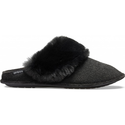 Unisex papuče Crocs CLASSIC LUXE Slipper čierna
