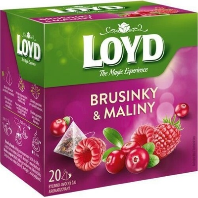 Loyd Tea pyramída brusnice maliny 40 g
