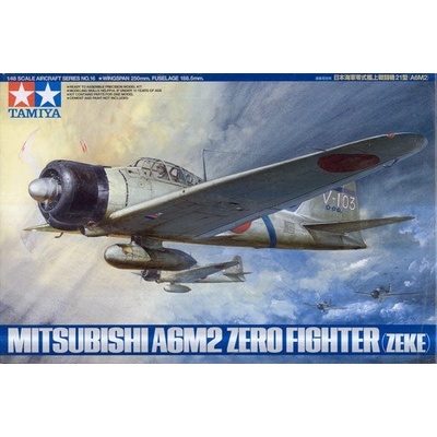 Tamiya A6M2 Model 21 Zero Zeke 1:48