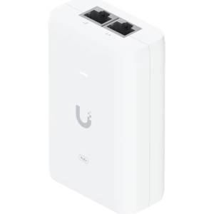 Ubiquiti PoE+ адаптер Ubiquiti U-POE+, 30W, 48V DC, захранване за UniFi устройства - U-POE-PLUS-EU (U-POE-PLUS-EU)
