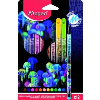 Maped Тънкописци MAPED Graph Peps 12 цвята