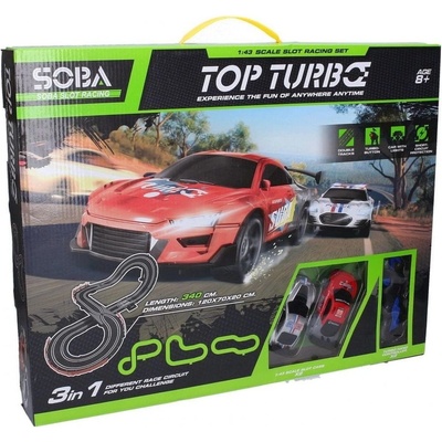 Wiky Vehicles Autodráha policie a zloděj trať 340 cm