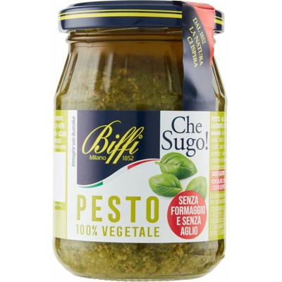 Biffi rastlinné bazalkové pesto bez syra 190 g
