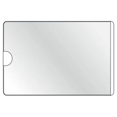 Samolepiace vrecko vizitkové s otvorom zboku DURABLE 93x62mm 100ks
