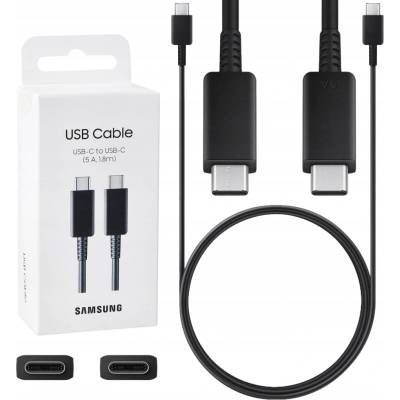 Samsung EP-DX510JBEGEU nabíjecí a synchronizační, USB-C na USB-C, 1,8m, černý