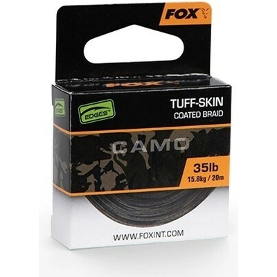 Fox Návazcová Šňůrka Edges Tuff-Skin 20m - 20lb / 9,1kg