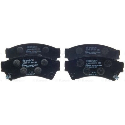 BOSCH Sada brzdových platničiek kotúčovej brzdy 0986494860