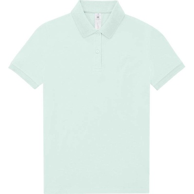 B&C My Polo 180 /women Dámske piqué polo zelená blush mint