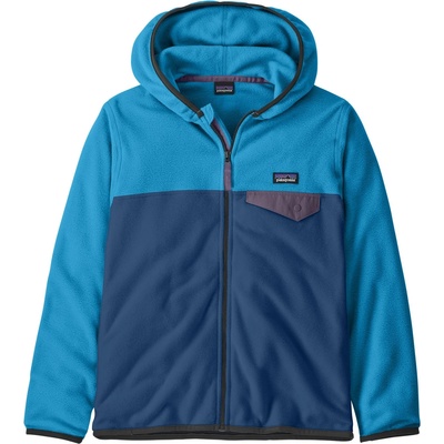 Patagonia Детско поларено яке Patagonia Kid's Micro D Snap-T Jacket Fleece jacket - Clement Blue (703-4106-2214)