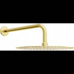 Mexen Slim дъждовник 25 см с душ рамо, златен - 79225211-50 (79225211-50)