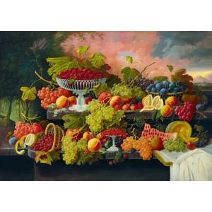 Bluebird Puzzle - Puzzle Severin Roesen - Still Life, 1867 - 1 000 piese