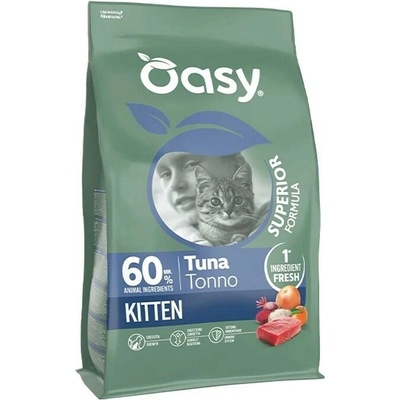 Oasy Cat Superior Kitten Tuňák 1,5 kg