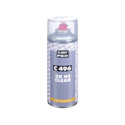 BODY C496 Transparentní přestřikový lak 400ml