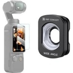 K&f concept FD161 magnetic wide angle lens filter, compatible with DJI Osmo Pocket 3/4, Osmo Pocket 3 accessories, Osmo Pocket 4 accessories (aluminum frame) - KF01.2612