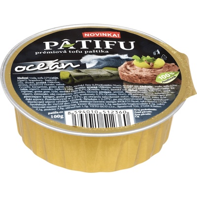 Patifu prémiová tofu paštika Oceán 100 g – Hledejceny.cz
