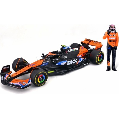 Bburago McLaren F1 Team MCL38 2024 4 Norris 1:24