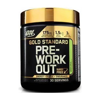 Optimum Nutrition Gold standard pre-workout, 300 грама, Зелена ябълка, 2476
