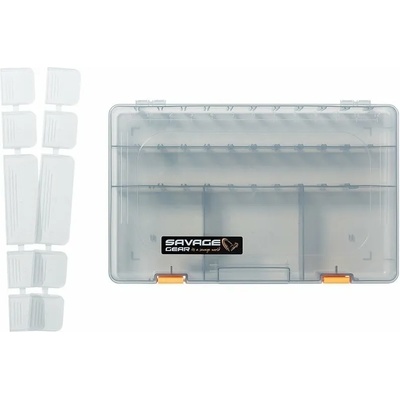 Savage Gear Lurebox 6D Smoke Кутия за аксесоари (SVS76779)