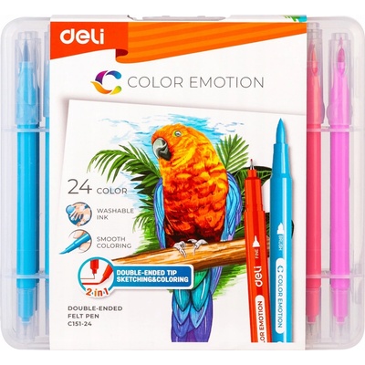 Deli Color Emotion EC151-24 24 ks – Zboží Živě