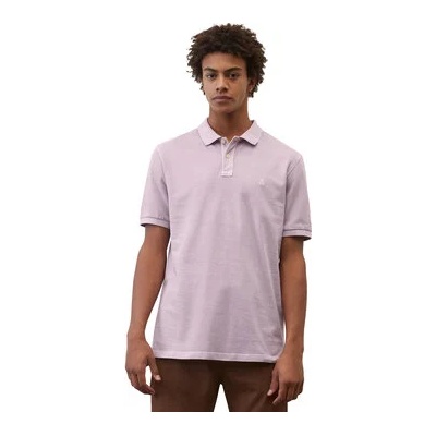 Marc O'Polo Тениска с яка и копчета 322226653000 Виолетов Regular Fit (322226653000)
