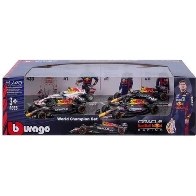 Bburago Bburago 1: 43 RACE Formula F1 4PAC - Red Bull Racing RB20(2024) #1 M. Верстапен #11 С. Перес