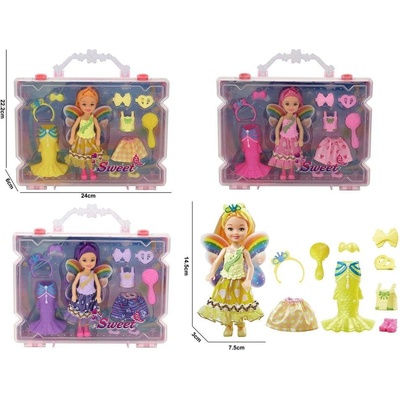 Малка кукла в куфар с аксесоари 647894 (690112647894)