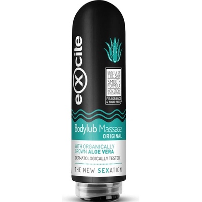 EXCITE Масажен гел excite - bodylub massage original aloe vera 200 ml