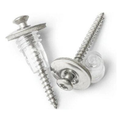 Covernit Nerez vrut V2A s distanční podložkou 45 x 45 mm – Sleviste.cz