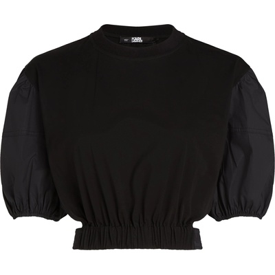 Karl Lagerfeld Тениска черно, размер XL