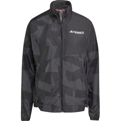 adidas Terrex Дамско ветрозащитно яке adidas Terrex Women's MT P Wind Jacket Windproof jacket - Black / Carbon - размер XXL (118-0487-0116)