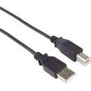 PremiumCord KU2AB5BK USB 2.0, A-B, 5m, černý