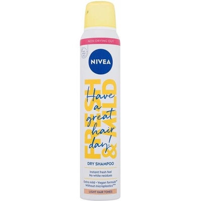 Nivea Fresh & Mild Light Hair Tones Dry Shampoo 200 ml