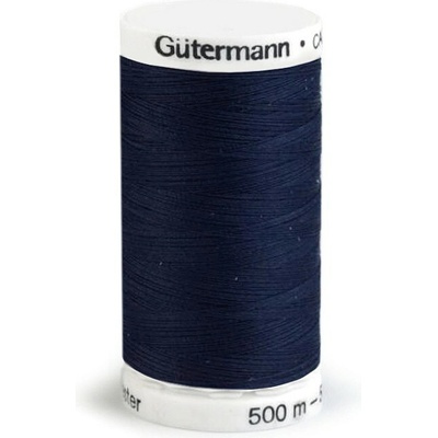 Polyesterové nite Gütermann návin 500 m Farba: 310 Mood Indigo
