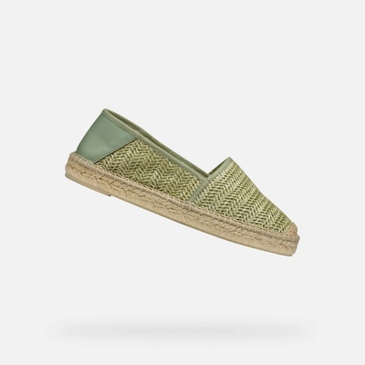 Geox Светлозелени дамски еспадрили Geox Lampedusa Geox | Zelen | ЖЕНИ | 38
