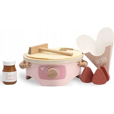 Label Label sada na palačinky růžová